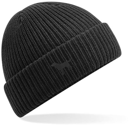THE HOUSE OF DOG: Schwarzer Labrador Retriever Besitzer Geschenk Wasserabweisende Thermoelemente Beanie Skimütze, Schwarz , One size