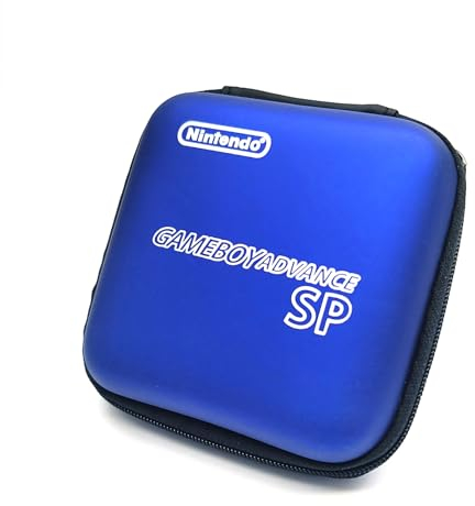Valley Of The Sun Hartschalen-Tragetasche für Gameboy Advance GBA SP, Handheld-Spielekonsole mit Kristallschale, stoßfest, tragbar, EVA-Schutz, Reise-Tasche