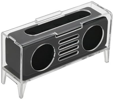 Support en Acrylique Enceinte Bluetooth Portable pour Anker Soundcore 2, Support de Rangement pour écran de Bureau, Support de Table Transparent, Support de Station d'accueil