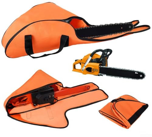 Portable Chainsaw Storage Bag, Chain Saw Carry Bag Case, Oxford Cloth Chainsaw Handbag, Chainsaw Tool Bag 90 * 26 * 27cm