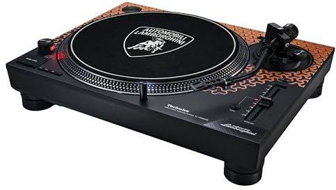 SL-1200M7B Orange Edition - Turntable with Direct Drive