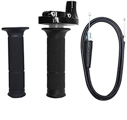 NPXUAMTJ Settle Twist - Morsetto a gas con cavo dell'acceleratore, adatto per 50CC-250CC Pit Dirt Bike Motocross ATV