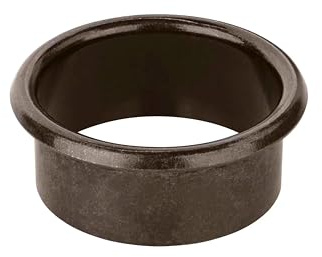 Gedotec Kabeldurchführung Schreibtisch | Messing Braun antik | Ø 50 mm | Made in Austria | Kabeldurchlass zum Kleben | Kabeldurchführung aus Messing massiv | 1 Stück Massive Kabelführung antik