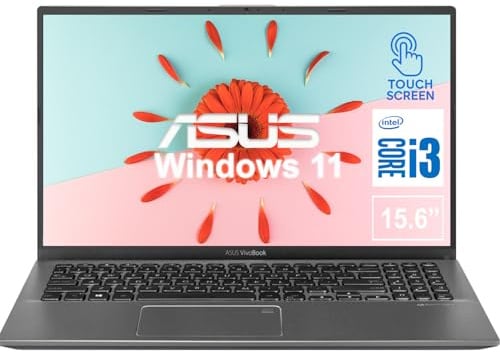 ASUS Vivobook 15.6 Inch Touchscreen Laptop | Intel 11th Gen Core i3, Dual-Core Processor | 32GB Memory, 1TB SSD | Windows 10 | Slate Grey | Chiclet Keyboard | Ultra-Thin and Lightweight