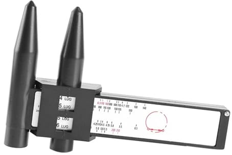 Messen Sie Messgerät Für PCD - CARONE PCD -Regel, Schieber -PCD, Messanzeige Für Pcd, Schieber -Messwerferwerkzeuge Mit Rad/schwarzauto -Rand, Pcd -Regel