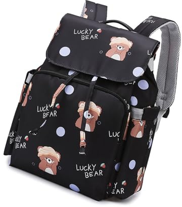 Printed Mathe Printed Eigenschaft Innenausschnitte praktisch praktisch praktisch Backpack Tedi Oxford perfekt für Tagestage zur Massage für die Verwendung in der Familie, B, Mass Beauty
