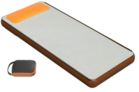 Kustimantu Matelas gonflable de 15 cm d'épaisseur, portable lit pliable avec pompe intégrée pour camping-car, tente, plage, voiture SUV
