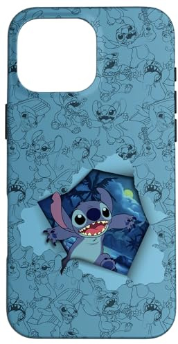 Disney Lilo & Stitch Tropical Breakout mit Engel Hülle für iPhone 16 Pro Max