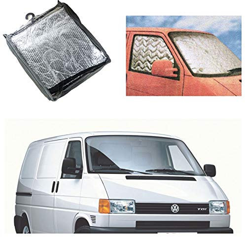UKB4C T4 Campervan Front 3pc Internal Thermal Blinds Window Cover Blind Kit 1990-03