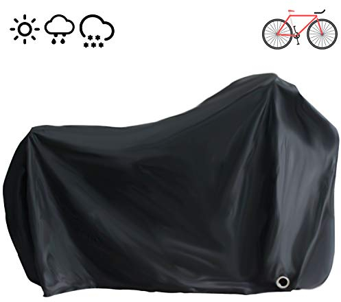 Bike Cover Waterproof Bike Covers for Outside Storage 190T Nylon Bicycle Cover Waterproof Outdoor Bike Storage