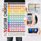 IVIDEOSONGS Gitarren-Akkorddiagramm 61 x 91,4 cm & Gitarrenskala Poster Cheatsheet Pack • Gitarren-Akkord-Poster für Musiker • 84 Gitarren-Akkorde mit Bundanleitung • Gitarren-Akkorde Poster mit über
