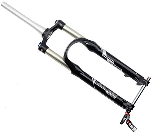 Forcella Ammortizzata 27.5 inch Leggero Controllo delle Spalle Aluminum Alloy MTB Forcella Forcella di Sospensione Mountain Bike Bicicletta Viaggio:150 mm