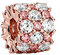 PANDORA ROSE Charm Funkelnde Rosa und Weisse Steine 788487C01