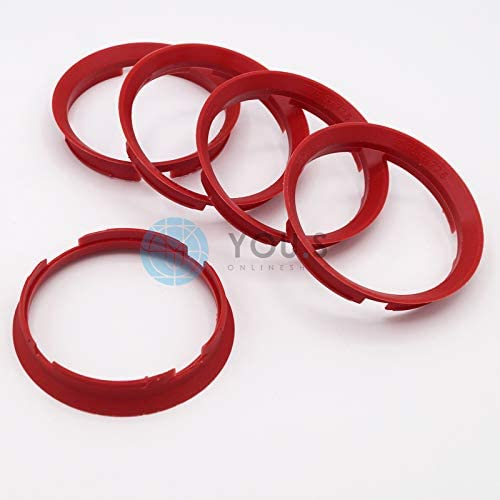 5 x ZENTRIERRINGE DISTANZRING für ALUFELGEN Z22D 76,9-72,6 mm Brock, Keskin, Tuning, Motec, Oxigin, RC, Tomason, Wheelworld, Advanti