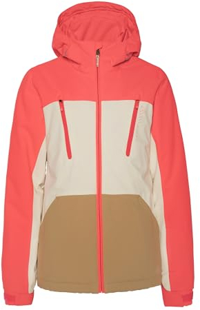 Protest Damen Baow Snowjacket Jacke, Hibis Kuss, 42