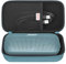 BOVKE Hard Travel Speaker Case for Bose New SoundLink Flex Speaker (2nd Gen) / Bose SoundLink Flex Bluetooth Portable Speaker, Extra Mesh Pocket for Bose Speaker Charger, Charging Cables, Stone Blue