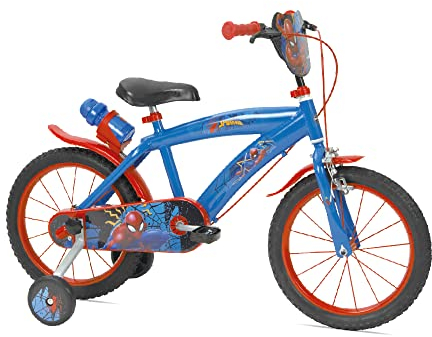 Huffy Vélo 16 Marvel Spidey Bébé – garçon, Bleu, Taille Unique