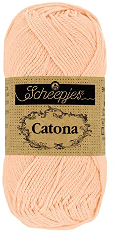 Scheepjes - Scheepjes Catona 523 Sweet Mandarin Yarn - 10x10g