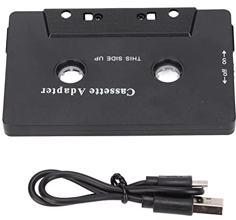 Bluetooth Cassette Adapter Stereo Tape Receiver for Car Tablet