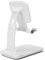 Support de Téléphone de Bureau Pliable, Support Réglable pour Téléphones de 4,7 à 7 Pouces, Tablettes de 6,7 à 10,5 Pouces, Support de Tablette pour Téléphone (Plastique Blanc)
