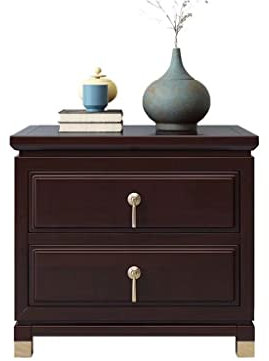 HASMI Table de Chevet Cabinet de Chevet Armoire Armoire de Rangement Salon Chambre à Coucher Chambre à Coucher Doucher Tiroir Nouvelle Armoire en Bois Chinois Chevet de lit