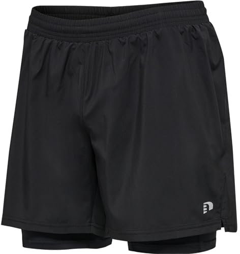 hummel 510270 2001 - nwlKANSAS 2-IN-1 Shorts Men Gr. S