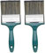 Fit For The Job Pinceau de 100 mm Cabanon et clôture pour l’Application de lasures, Vernis, Produits de Conservation et traitements extérieurs sur Bois Lisse et Brut (Lot de 2)