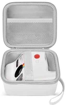 Leayjeen Funda de Cámara Instantánea para Polaroid Go Generation 2, Funda Rígida de EVA (Sólo la Carcasa), Blanca