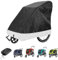 CAIJ Faltgarage für Fahrradanhänger, Hundeanhänger und Lastenanhänger Abdeckung Wasserdicht Abdeckung Fahrradanhänger Winddichtes 190T Polyester Universell Fahrradanhänger Abdeckung (200*90*100CM)