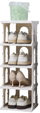 Foldable Rack For Shoes, Portable Shoe Organizer, No Assembly Storage Rack, Stackable Shoe Rack, Bedroom Shoe Organizer, Simple Shoe Solution, Lightweight Shoe Rack