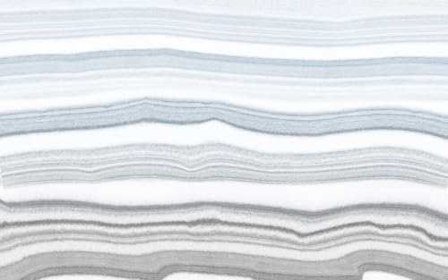 Papier Peint Panoramique Rayures Gris Bleu Papier Peint Chambre Adulte Papier Peint Panoramique Enfant Papier Peint Salon Décoratif Papier Peint Intissé 150x117.5cm