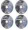 Norton Trennscheibe 4er Set Universal-Sägeblatt 180 x 1,6 x 22,23 mm für Metalltrennsägen | Metallkreissägen | Metallkappsägen
