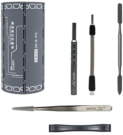 Kit Cacciavite 128 in 1 Piccolo Computer Professionale Set Cacciavite per Elettronica Kit per Computer