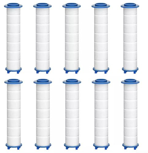 Handbrause mit 15-stufigem Wasserfilter, PP-Baumwollkartusche Schwermetalle, Kalk für weichere Haut, stärkere Nägel, glänzendes Haar