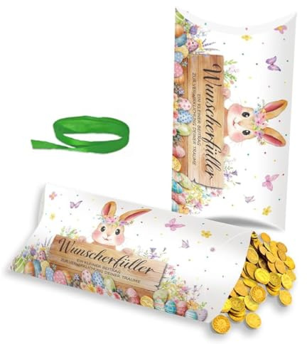 CFEWV Juego de Tarjetas de Pascua con Sobres, Felicitaciones Plegables Originales para Decoración y Regalos Familiares, Actividades Infantiles