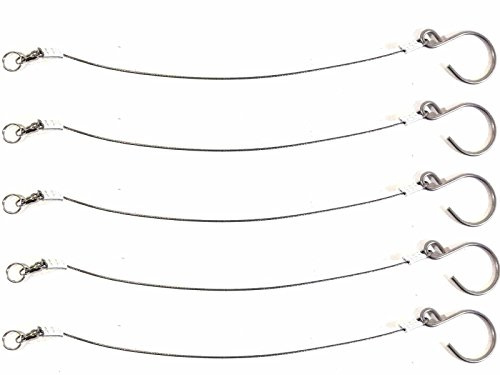 Stainless Steel Wind Spinner Extension Line, Hook And Swivel