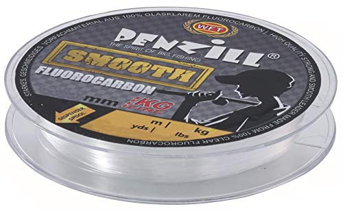WFT Penzill Smooth Fluorocarbon 100m - Vorfachschnur, Durchmesser/Tragkraft:0.35mm / 10.0kg Tragkraft