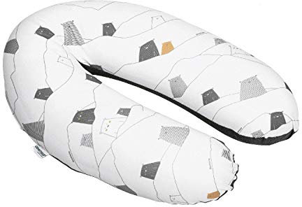 Doomoo Stillkissen Buddy Bears Grey
