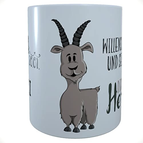 Kilala personalisierbare Kindertasse mit Namen, Sternzeichen Steinbock, Namenstasse Horoskop für Kinder