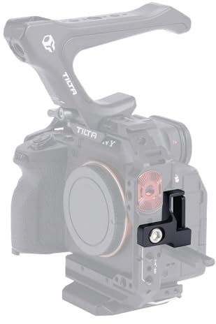 Tilta HDMI Cable Clamp Attachment Compatible with Sony A7 IV/A7S III Camera Cage Accessories - Black TA-T30-CC1-B