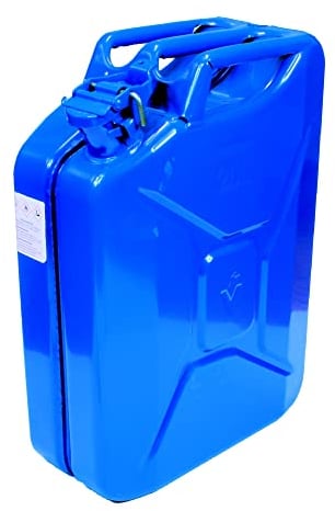 Benzinkanister 20 Liter, Blau, TÜV-Bauartprüfung/UN-Zulassung