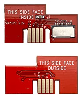 Onyehn GameCube SD Card Adapter, MicroSD Card Reader, 1.2A SDLoader Mod for NGC Serial Port 2 (2 Pack)