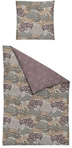 Irisette Mako-Satin Bettwäsche Set Sky 8426 Multi 155 x 220 cm + 1 x Kissenbezug 80 x 80 cm