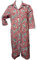 Ladies Full Length, 3/4 Sleeves, Button Through Overall, colour and size choice***Pink Size Large/OS 16-18