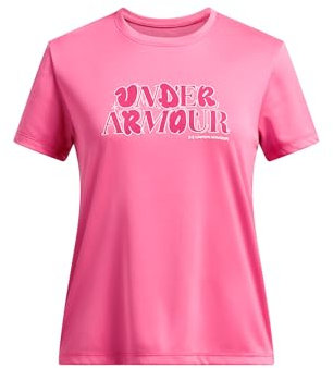 Under Armour Bambina UA Tech Wordmark SS Shirt