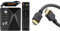 Echosat OM-26100 Mini Sat Receiver -DVB S/S2 Satelliten Receiver & conecto HDMI Kabel HIGH Speed mit Ethernet (vergoldete Stecker, 4K, Ultra-HD, Full HD 1080p, 3D) 1,5m