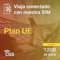 CONNECTIVITY - SIM 16GB Europe/30 Días | 50GB en España | Activación Instantánea | Recargable | 4G/5G | Soporte 24/7 | Prepago Sin Ataduras | Viaja con Libertad y Sin Costos de Roaming