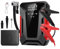 YEARTOP Starthilfe Reifenfüller Power Pack, 1200 A Spitzenstrom, 28000 mAh Tragbare Auto-Starthilfe mit 150 PSI Luftkompressor für alle Benzin- oder 8,0 L Diesel-Motoren, LED-Taschenlampe
