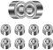 ANGEEK 10 Stück 683 ZZ Kugellager 3 mm x 7 mm x 3 mm,Vorgeschmiert,Doppeldichtung, 683ZZ Rillenkugellager