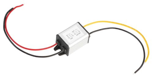 sourcing map DC 12V/24V to DC 6V Power Converter 3A 18W Step Down Converter Voltage Reducer IP67 Waterproof Transformer Power Supply Module Power Adapter for Car Truck Solar System
